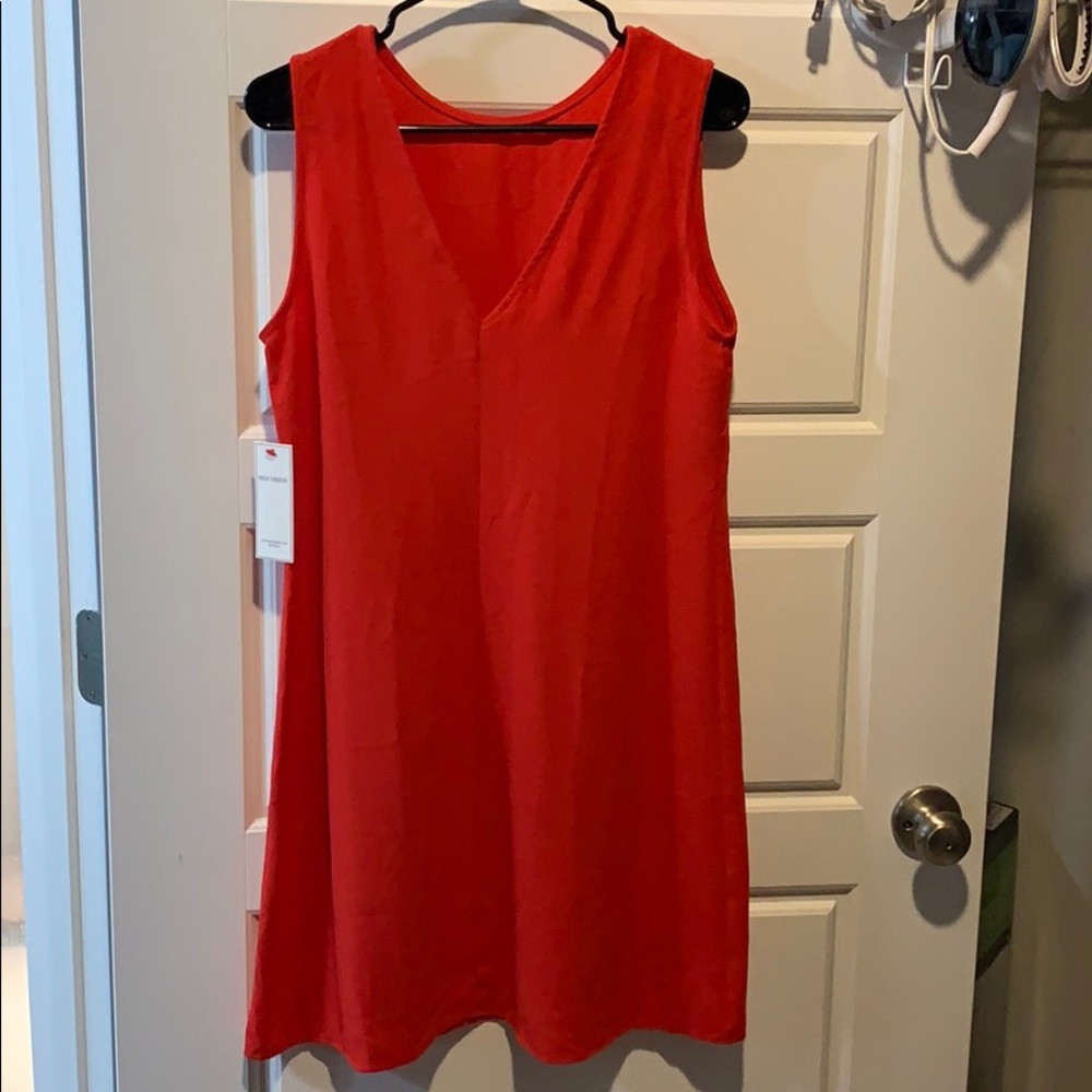 Red dress